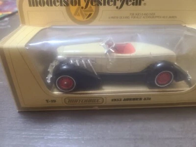 Matchbox Models Of Yesteryear  Y-19 1933 Auburn 851 - Image 1 of 4