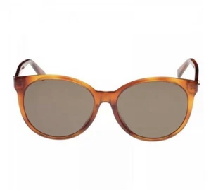 Neue Gucci authentische runde Damen-Sonnenbrille Havanna braune Gläser - Bild 1 von 4