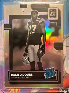 2022 Donruss Optic - Romeo Doubs - Rated Rookie - Negative Holo Variation SSP - Picture 1 of 2