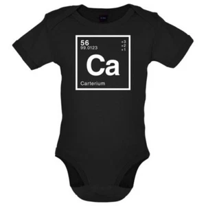 CARTER Periodic Element - Babgrow / Bodysuit Nerdy - 7 Colours - Picture 1 of 8