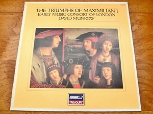 David Munrow ♫ The Triumphs of Maximillian I ♫ Rare 1982 London Records Vinyl LP - Picture 1 of 3