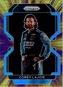 Panini Prizm Prizms Hyper Purple and Yellow 2022 #40 Corey LaJoie - casi nuevo-como nuevo - Imagen 1 de 1
