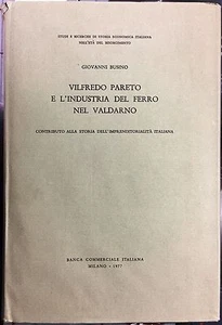 (Economia) G. Busino - VILFREDO PARETO E L'INDUSTRIA DEL FERRO NEL VALDARNO - Foto 1 di 1
