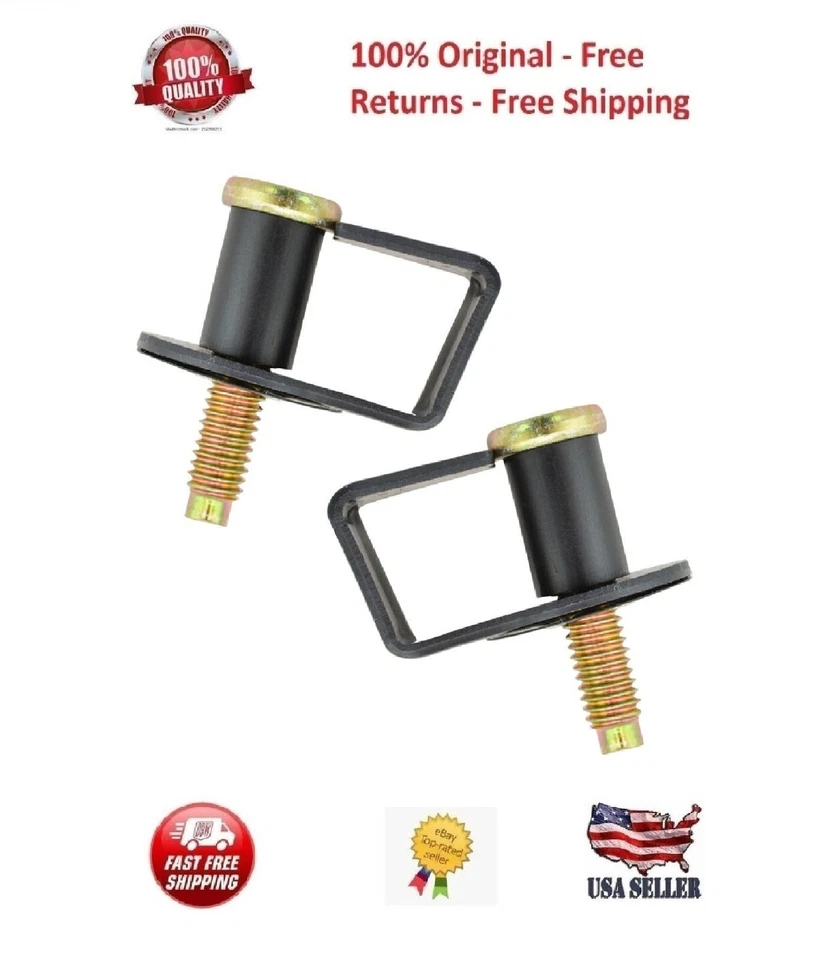 Juego de pernos de golpeador de puerta para Ford Lincoln Mercury - Paquete de 2 Foto 1 de 4