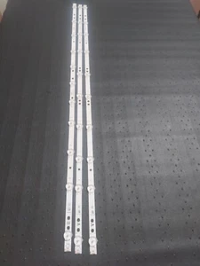 43" Backlight LED STRIPS FOR EGL 43E23UHDS TV 17DLB43VER14-A / 17DLB43VER14-B - Picture 1 of 13