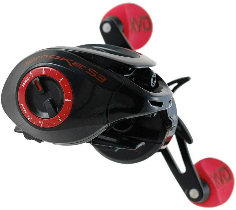 Carrete de baitcasting Quantum PT KVD Smoke S3 SKVD101SPT para zurdos 9 BB 6,1:1 nuevo Foto 1 de 2