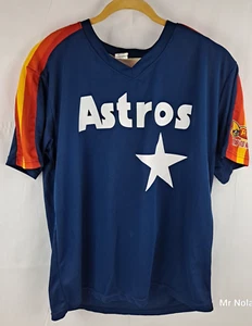 Maglia Houston Astros Framber Valdez #59 Ricos Nachos anni 80 retrò taglia XL - Foto 1 di 8