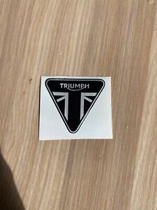 Triumph Bike gewölbt Aufkleber Abzeichen Aufkleber 3D Gel Auto Aufkleber 50mm