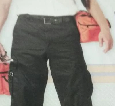 MULTI POCKET SHORTS EMT/BDU BLACK  SIZE SMALL  - Image 1 of 2