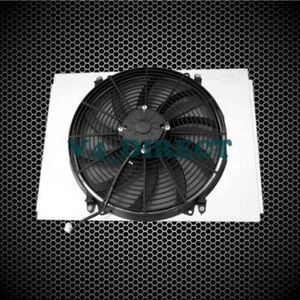 KKS RADIATOR FAN SHROUD & 16" FAN FOR 1955 1956 1957 CHEVY BEL AIR V8 POSITION - Picture 1 of 6