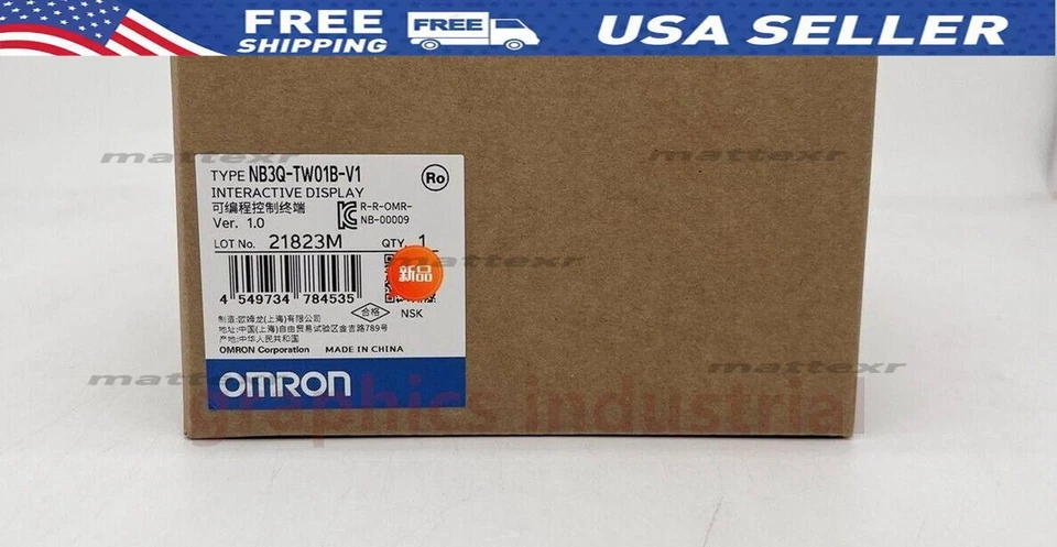 1PC New Omron NB3Q-TW01B-V1 Touch Screen NB3QTW01BV1 Fast Shipping - Image 1 of 1