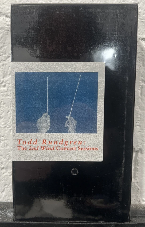Todd Rundgren - The 2nd Wind Concert Sessions Promo VHS Sealed!! - Image 1 of 1