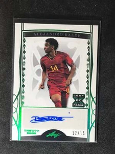 2023 Leaf Trinity Auto Green Alejandro Balde XRC 12/15 - Picture 1 of 2