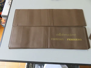 Porta assegni Vintage FERRERO "collaborazione Esercenti - Ferrero" anni 60/70 - Imagen 1 de 6
