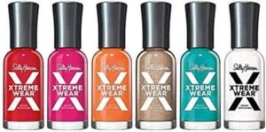 Sally Hansen Hard as Nails Xtreme wear Nail Color Polish/ Varnish  NEW + FREE PP - Picture 1 of 41