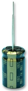 Condensateur Radial 100Uf 50V, Aluminium Électrolytiques - EEUFM1H101 - Photo 1/1