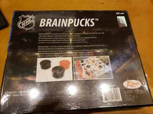 NIB Brainpucks NHL Hockey Game Personalize With Your Favorite Team 2 Players - Picture 1 of 6