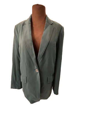 Chaqueta Max Studio para mujer talla M verde azulado nueva con etiquetas Foto 1 de 4