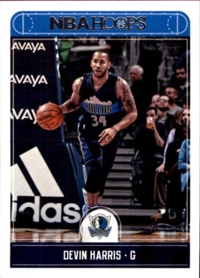 2017-18 Panini NBA Hoops #131 Devin Harris DALLAS MAVERICKS WISCONSIN BADGERS - Image 1 of 2