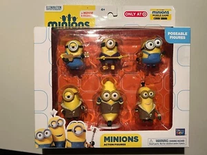 Minions Figurine (6) Illumination Entertainment Only at Target Thinkway Toys - Picture 1 of 2