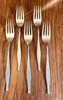 Tenedores de cena Sears & Roebuck Fashion EE. UU. Texturizados SRS9 Madras 7 3/8" Foto 1 de 4