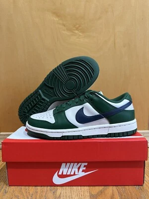 W NIKE Dunk Low Retro Gorge Green Midnight Navy DD1503-300 TALLA 7 Totalmente Nuevas Foto 1 de 4