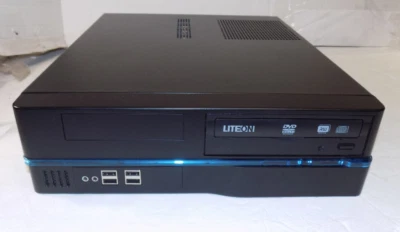 Custom Desktop PC Computer AMD AS-7600 Quad Core 8GB SFF 500GB SSD DVD-RW - Image 1 of 4