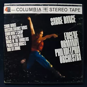 SABRE DANCE~EUGENE ORMANDY~Reel To Reel Tape~COLUMBIA #MQ 888~4 Track~7 1/2" - Imagen 1 de 3