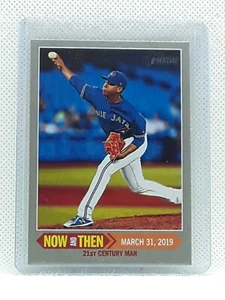 Elvis Luciano 2019 Topps Heritage - Now And Then #3 - Toronto Blue Jays - Picture 1 of 2
