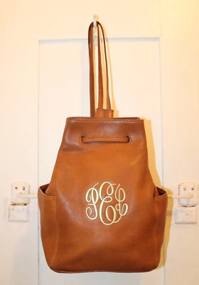 COACH Sonoma Sling Bag British Tan Pebbled Leather #4922 Vintage *CUSTOM* - Image 1 of 4