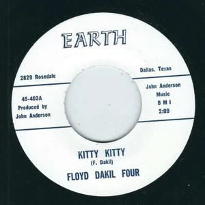 REPRO TX GARAGE ROCKER - Floyd Dakil Four EARTH 403 Kitty kitty ♫  - Bild 1 von 2