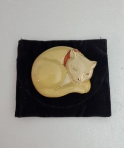 PERFUME SÓLIDO DE COLECCIÓN ESTEE LAUDER ESMALTE GATO SIESTA COMPACTO - Imagen 1 de 6