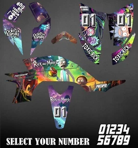 Yamaha YFZ 450 graphics kit 2003 2004 2005 2006 2007 2008 stickers decals kit - Picture 1 of 1