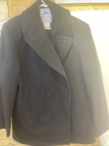 NEW DSCP Quarterdeck Collections US Navy Wool Pea Coat Military Jacket Sz 44R - Picture 1 of 8