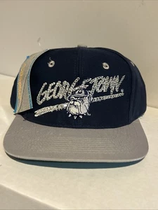 Vintage 1990s Georgetown Hoyas Signatures Snapback Cap Hat NWT New Tag- Read - Picture 1 of 11