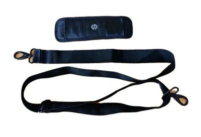 HP Computer Replacement Messenger Bag Shoulder Strap Padded w/ Embroidered Logo - Image 1 of 4