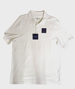 Croft &Barrow Easy Care Pocket Polo Shirt Mens Larg Short Sleeve White Golf - Picture 1 of 5