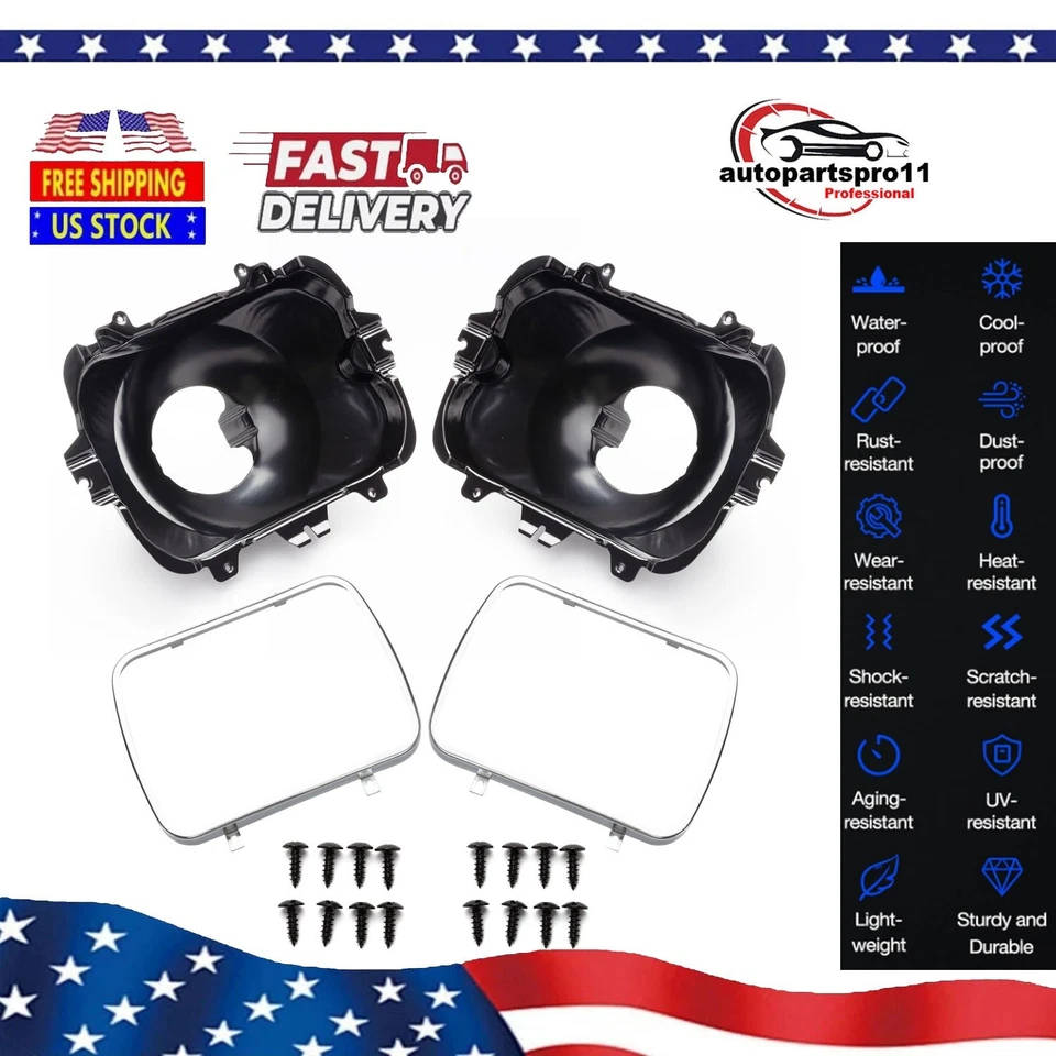 Kit de soporte de faros 42437 para GMC Suburban Topkick Chevy Kodiak Buick Pontiac Foto 1 de 4