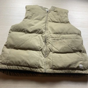 Vintage Gap Down Vest 90s Y2K Canvas Industrial Standard XL Men’s Work - Picture 1 of 10