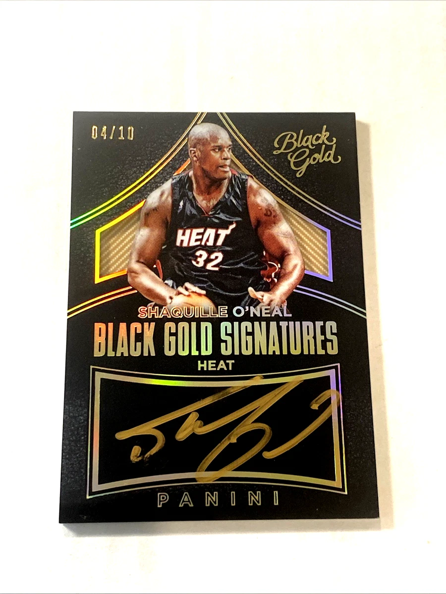 Panini Shaquille O'Neal Basketball Autographed Sports Trading