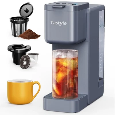 Single Serve Hot & Iced Coffee Maker with Strong Brew, 40oz Removable Reservo... - Image 1 of 4