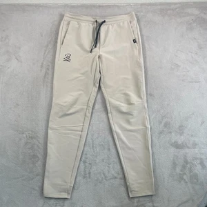 UNRL x Barstool Sport Jogginghose Herren Large Beige Tapered Performance Golf NEU - Bild 1 von 11