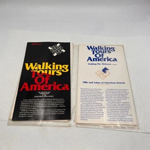 Vintage 1978 Kinney Shoe Corp WALKING TOURS OF AMERICA MIDWEST CITY MAPS AD - Picture 1 of 23
