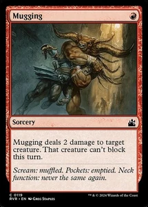 [MTG] Mugging (0119) (RVR) LP-HP - Bild 1 von 1