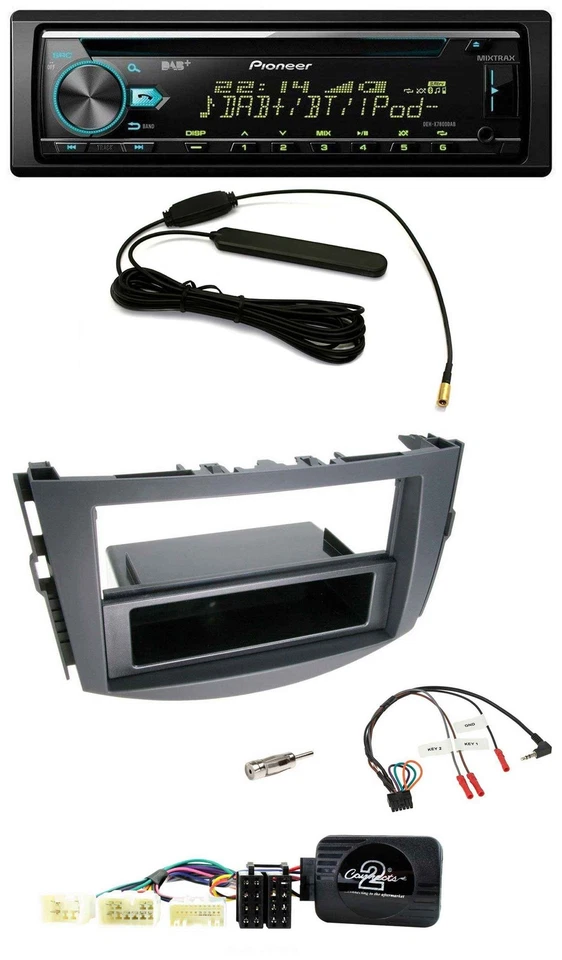 Pioneer CD MP3 Lenkrad DAB USB Autoradio für Toyota RAV-4 2006-2011 - Bild 1 von 4