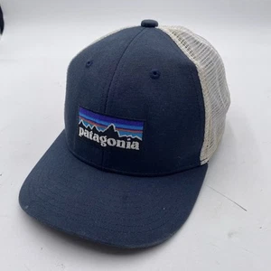 Cappello Patagonia Fitz Roy Youth SnapBack Trucker Hat maglia blu pulito vedi foto - Foto 1 di 12