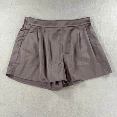 ee:some Pantalones Cortos Plisados Para Mujer Cintura Elástica Informales Salón Talla L Foto 1 de 4