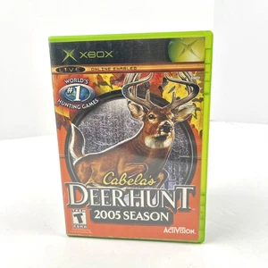 Cabela's Deer Hunt 2005 Season Xbox Video Game Complete Tested Hunting Untested - Picture 1 of 4