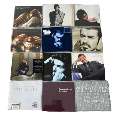 George Michael CD Singles Bulk 90s 00s Pop Music Flawless Aus Uk Editions x12 - Image 1 of 4