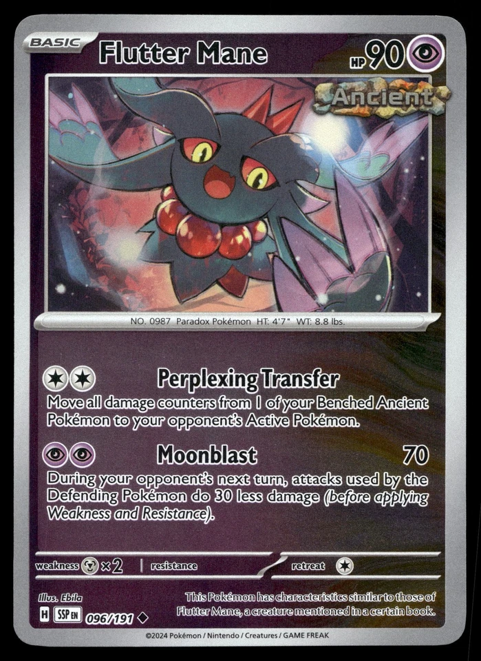 Flutter Mane 096/191 SV08: Surging Sparks - Image 1 of 2